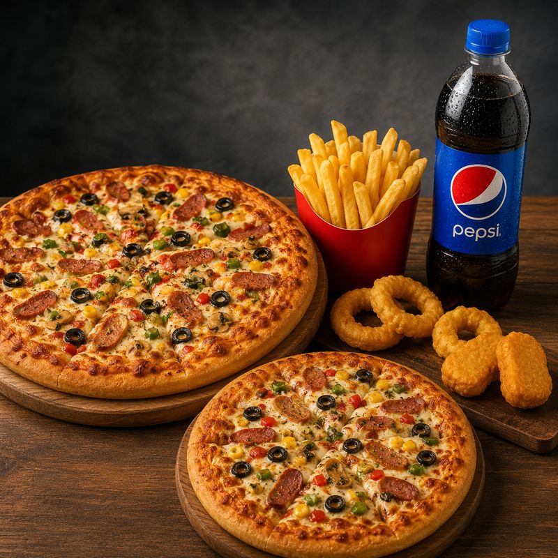 Patronus Pizza süper karışık pizza