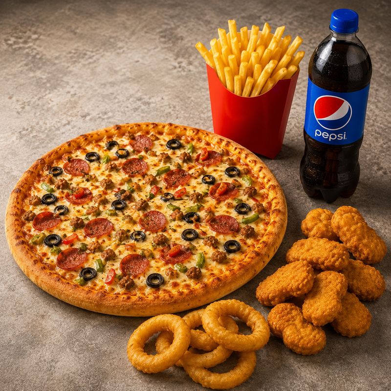 Patronus Pizza Yap Bir Kıyak Menü